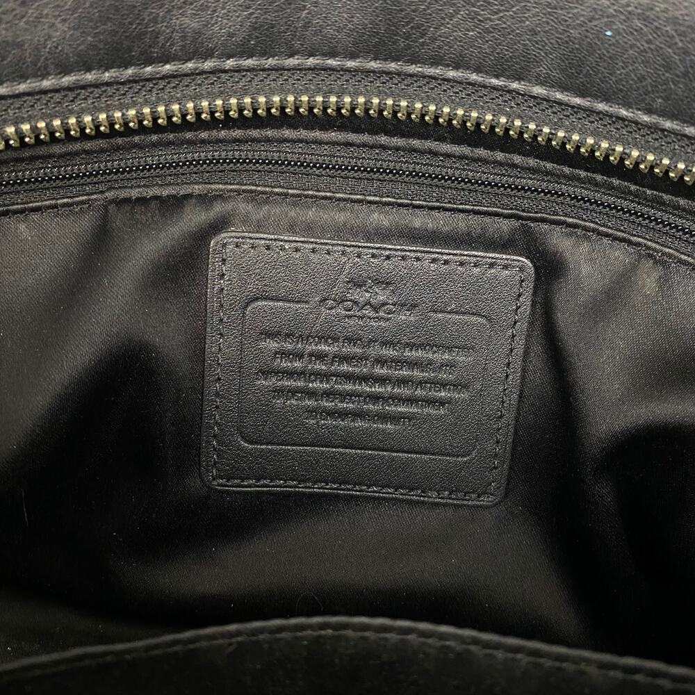 Coach Taylor Black Leather Bette Mini Tote Cross Body Handbag F32944 - Picture 9 of 14